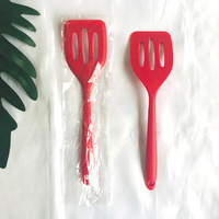 Ustensile de cuisine en silicone solide, résistant à la chaleur, écologique, polyvalent, flexible, antiadhésif, ajouré, durable, pour la maison et la cuisine