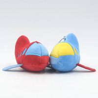 Peluche personnalisée ultra douce en forme d'avion, fabriquée à la main, créative, pour enfants, porte-clés en peluche pour cadeau