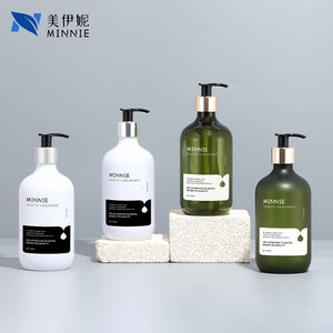 Minnie <b>Shampoo</b> And Body Wash Dispenser Bottle 300ml 500ml With Pump Head For Daily Care Products - Product Image 4