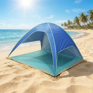 Tente de plage en promotion, abri solaire, auvent de plage pour le <span class=keywords><strong>camping</strong></span> en plein air, le sport et les pique-niques - Product Image 1