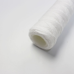 Cartucho de filtro de boca plana de 10 pulgadas para purificador de agua, máquina de agua pura para el hogar, filtro de algodón PP - Product Image 1