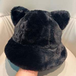 Sombrero de Pescador de Felpa Suave con Orejas de Gato y Oso, Estilo Casual de Dibujos Animados para Invierno - Product Image 5