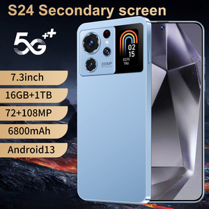 สมาร์ทโฟน S24 Ultra+ 5G ปี 2024 ราคาโรงงาน ปลดล็อค รองรับซิมคู่ 16GB+1TB กล้องหลัง 108MP HD Deca Core <span class=keywords><strong>Android</strong></span> 13 สำหรับตลาดแอฟริกา - Product Image 2