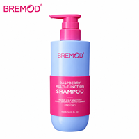 Champú y Acondicionador Profesional de Marca Privada con Esencia de Fruta Multifuncional de Frambuesa, Hidratante, Nutritivo y Suavizante para el Cabello