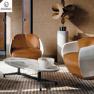 Servizio Completo di Arredamento per Villa di Lusso, Set di Mobili per Soggiorno di Lusso, Set di Divani Italiani con Design d'Interni - Product Image 1