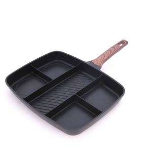 High Quality Multi-function <strong>Grill</strong> <strong>Pan</strong> Five Sections Divided in One Frying <strong>Pan</strong> - Product Image 1