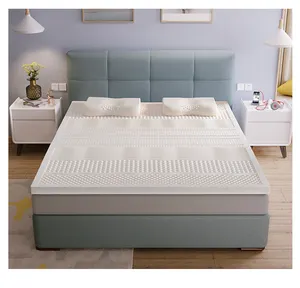 Bộ Nệm Cao Su 70% 160Cm * 200Cm * 7.5Cm Bao Gồm 2 Gối Và Topper Nệm Cao Su Thiên Nhiên Nữ Hoàng