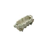 Conectores de Latón Macho/Hembra de Alta Resistencia, Módulos Insertables con Tornillo, IP67, 690V, 35A, Serie HSB Automotriz