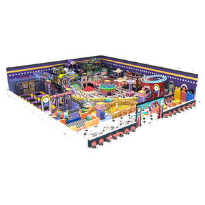 Nuevo Diseño Personalizado de Equipo de Diversión con Tirolina Interior para Niños, Equipo de Parque Infantil de Aventuras Interior - Product Image 4
