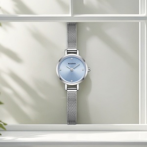 Reloj de Cuarzo para Mujer de Alta Calidad, Personalizado, de Lujo, OEM, con Correa de Acero Inoxidable, Estilo Ejecutivo y Moderno, Caja Nueva con Cierre de Hebilla y Puntero - Product Image 2