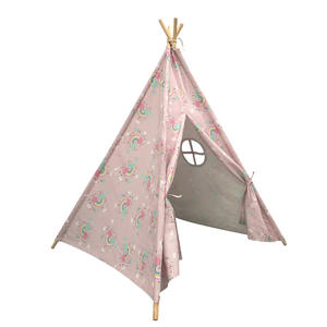 Hot Sale Portable Children's <b>Teepee</b> <b>Tent</b> Custom Design Fabric Play <b>Tent</b> for Indoor and Outdoor Use - Product Image 6