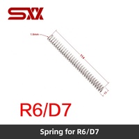 Composants universels pour lames de porte d'ascenseur, ressorts de lames de porte, pièces en plastique et tiges de traction R2 R5 R6 D7 pour système de porte de voiture