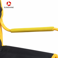 Chaise de camping pliable pour enfant Sunshine Outdoor en acier, avec table latérale