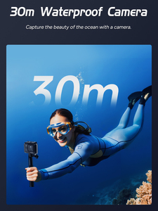 กล้องแอคชั่น SJCAM SJ8 Pro กันน้ำ ป้องกันการสั่นไหว หน้าจอสัมผัส 4K 60FPS 5G WiFi กล้องอเนกประสงค์สำหรับกิจกรรมกลางแจ้ง กล้องกีฬา - Product Image 5