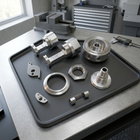 Pièces automobiles usinées CNC sur mesure, accessoires moto, étrier de frein, support moteur, composant de châssis, bride d'échappement, cadre de drone