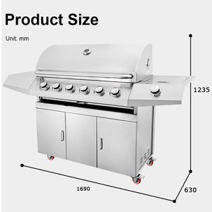 China Bbq Grills Barbecue Outdoor Gas Grill - Product Image 2