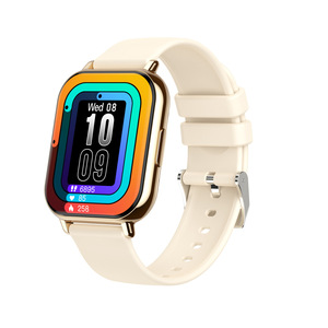 Montre connectée C7Pro carrée en TPU avec écran tactile HD, prise en charge <span class=keywords><strong>Android</strong></span>, autonomie de 7 jours, appels, moniteur de fréquence cardiaque, <span class=keywords><strong>podomètre</strong></span> - Product Image 5