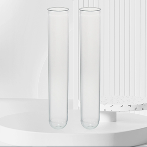 Laboratuvar için jantlı yuvarlak alt şeffaf Ps veya Pp plastik cam <span class=keywords><strong>Test</strong></span> tüpü - Product Image 5