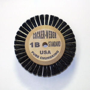Brosse de polissage Cocker-Weber 1B, disque en poils de porc avec noyau en bois standard pour meuleuse d'angle - Product Image 5