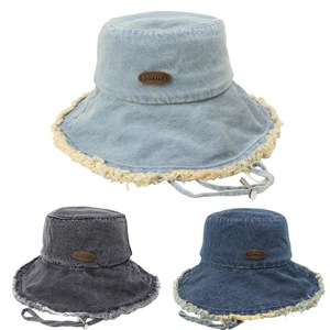 Conyfea Sombrero de Pescador de Mezclilla para Mujer, Primavera Verano, Lavado, de Ala Ancha, Protección Solar, Gorra de Moda para Exteriores - Product Image 1