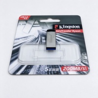 Clé USB Kingston Data Traveler Kyson 3.2, 200 Mo/s, 256 Go, lecteur flash USB haute vitesse pour PC portable, vente en gros
