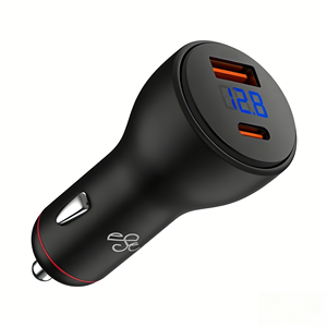 Cargador de Coche Portátil de 100W con Carga Rápida <span class=keywords><strong>USB</strong></span>, Doble Puerto PD Tipo C, Adaptador para <span class=keywords><strong>iPhone</strong></span> y Samsung - Product Image 1