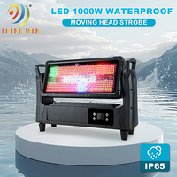 Iluminación LED RGBW para Escenarios de 1000W, Resistente al Agua IP65, Cabezal Móvil con Control DMX para Fiestas y Eventos