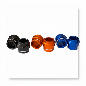 YAMAHA YZF 250 02-08สเปเซอร์ล้อหลังอลูมิเนียมสีน้ำเงินตกแต่งด้วยโครเมี่ยม - Product Image 1