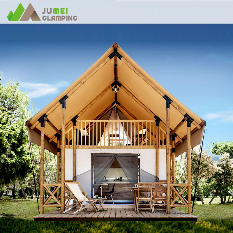 Best Selling Permanent Tent Luxury Waterproof Steel Frame Home - Main Image