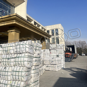 Trapos de tela mixta al por mayor de fábrica china, pacas de 100 kg, trapos de limpieza cortados, ropa usada de camisetas de verano, a bajo precio - Product Image 4