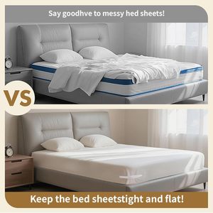 Lot de 4 attaches de drap de lit multifonctionnelles, clips de fixation robustes pour coins de drap, accessoires de maison - Product Image 4