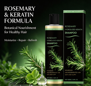 Shampoo épaississant à la rosemary – Soin capillaire botanique nourrissant, hydratant et volumisant, directement de l'usine - Product Image 5