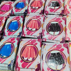 Kadın seksi lateks iç çamaşırı korse toptan kauçuk iç çamaşırı - Product Image 5