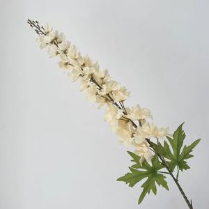 Handmade Delphinium Artificial Flowers Real-Look Fake Silk <strong>Larkspur</strong> with Stems for Christmas &amp; Mother's Day Decor - Product Image 6