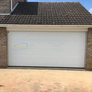 Porte de <span class=keywords><strong>garage</strong></span> plate en aluminium LongTai, surface lisse, moderne, plus élégante que les anciennes portes de <span class=keywords><strong>garage</strong></span> - Product Image 5