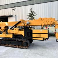 Grue araignée télécommandée sans fil / Nacelle élévatrice mobile 3t de capacité nominale, alimentée électriquement, hauteur maximale 9,2m, avec nacelle suspendue