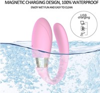 Medizinisches TPE Wasserdichtes Unterwäsche-Vibrationsgerät mit Kabelloser Fernbedienung 20-Gang Tragbares Weibliches Masturbationsgerät für Erwachsene