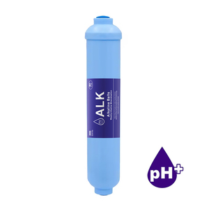 Cartucho de filtro de <span class=keywords><strong>agua</strong></span> <span class=keywords><strong>alcalina</strong></span> de <span class=keywords><strong>pH</strong></span> 7,5 a <span class=keywords><strong>9</strong></span> en línea posterior para sistema RO de ósmosis inversa - Product Image 1