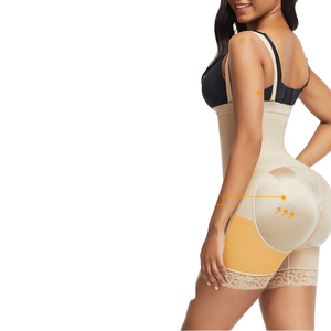 Nouveau style Combinaison gainante une pièce <span class=keywords><strong>grande</strong></span> <span class=keywords><strong>taille</strong></span> avec effet ventre plat et rehaussement des hanches, pour le sport et l'extérieur - Product Image 3