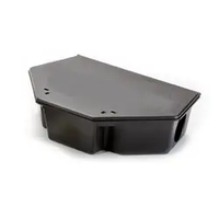 Boîte à appâts pour souris en plastique réutilisable Station de contrôle des rongeurs multi-prises pour tuer les rats et les souris nuisibles