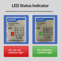 Relay Miniatur Otomatis Chint NXJ/2zh4z (D) 8-Pin 14-Pin 12 V24v220v Elektromagnetik Terbungkus Epoxy