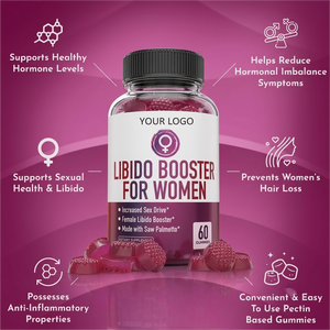 Gommose per il Supporto della Libido Femminile con Estratto di Epimedio, Maca e Icariin - Integratore Erboristico per Doppia Vitalità ed Equilibrio Intimo - Product Image 5