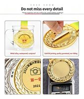 Medallas de Metal Personalizadas para Deportes Infantiles: Maratón, Patinaje sobre Ruedas, Baloncesto, Bádminton