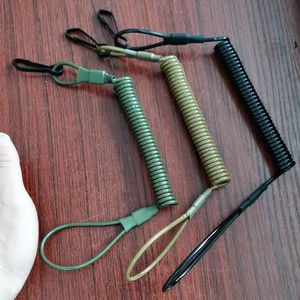 Cordon anti-perte tactique 6X en plastique multicolore durable pour la chasse, porte-clés et cordon anti-chute pour petits objets, pour usage quotidien - Product Image 2