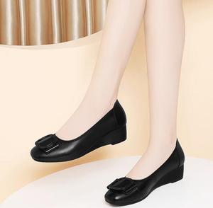 Donne eleganti <span class=keywords><strong>scarpe</strong></span> casual comfort <span class=keywords><strong>scarpe</strong></span> a suola piatta per le donne e le signore in pelle <span class=keywords><strong>tacco</strong></span> <span class=keywords><strong>Basso</strong></span> <span class=keywords><strong>scarpe</strong></span> da <span class=keywords><strong>sposa</strong></span> Formale - Product Image 3