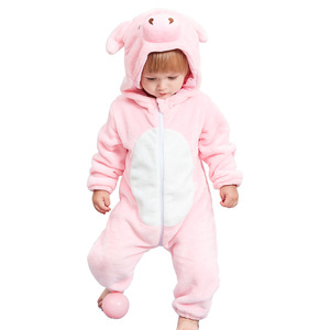 Pijamas de Primavera, Otoño e Invierno Unisex para Bebés Recién Nacidos con Capucha y Cierre de Cremallera, Diseño de Mono - Product Image 6