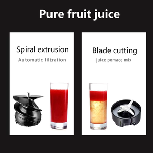 Chuyên nghiệp chậm Masticating Máy ép trái cây máy rộng thức ăn máng thương mại Báo Chí lạnh máy ép trái cây vắt cho toàn bộ rau quả trái cây - Product Image 3