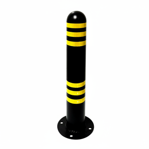 Delimitador Metálico, Bolardo Metálico 50 x 9 cm SMD5090 Negro Ileritraffic, Equipo de Seguridad Vial - Product Image 2