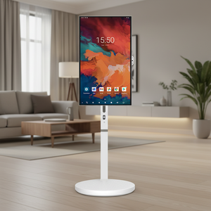 VETO Wholesale Logo Custom 24 27 32 Inch 4K UHD Smart <b>Portable</b> <b>TV</b> Wireless Android Indoor With Build in 1300W Camera 32 Inch Por - Product Image 1