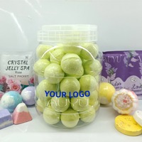 50 pièces de bombes de bain moussantes pour pédicure, parfum intense, bulles flottantes, bombes de bain pour manucure, mini boules de bain, ensemble de bombes de bain pour spa des pieds à bulles